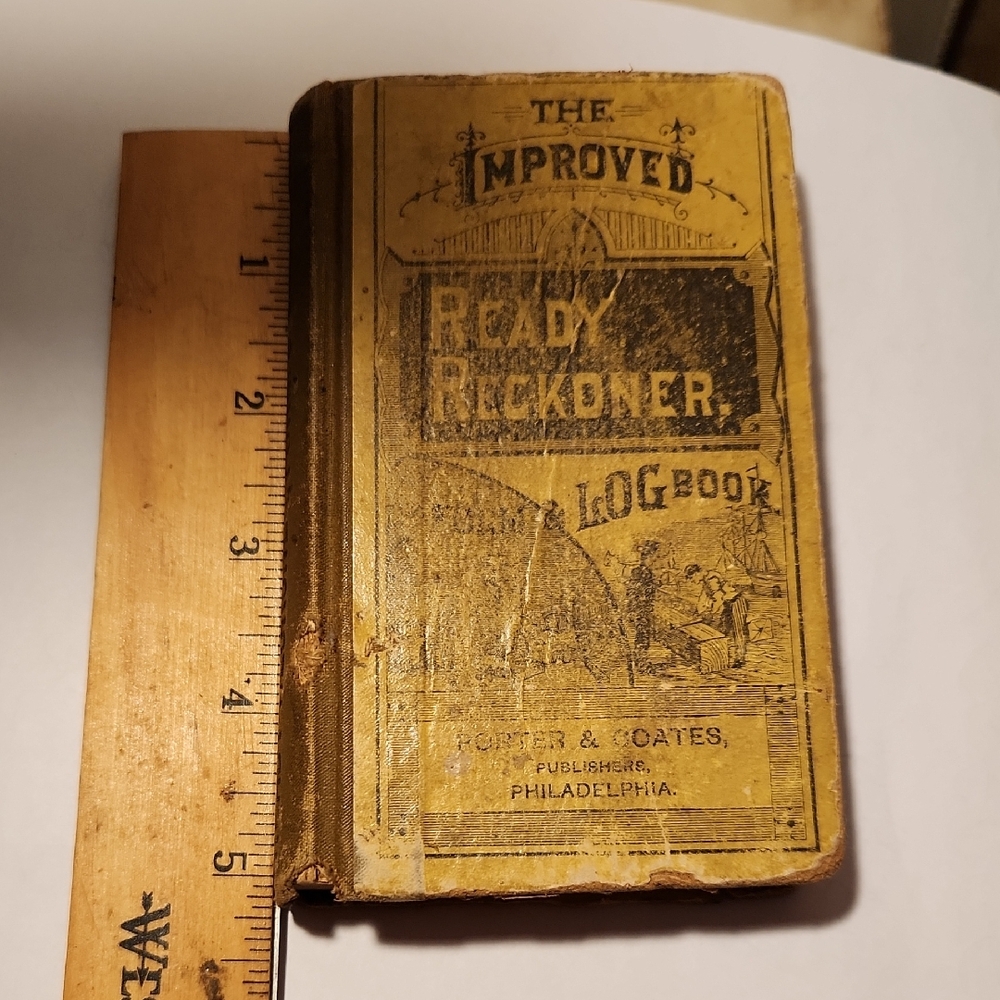 Vintage Ready Reckoner Log Book